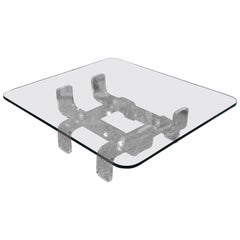 Exceptional Mid-Century Lucite Cocktail Table