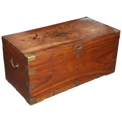 Antique 19th Century Campaign Chest