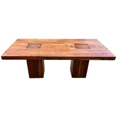 Walnut Free Edge Dining Table