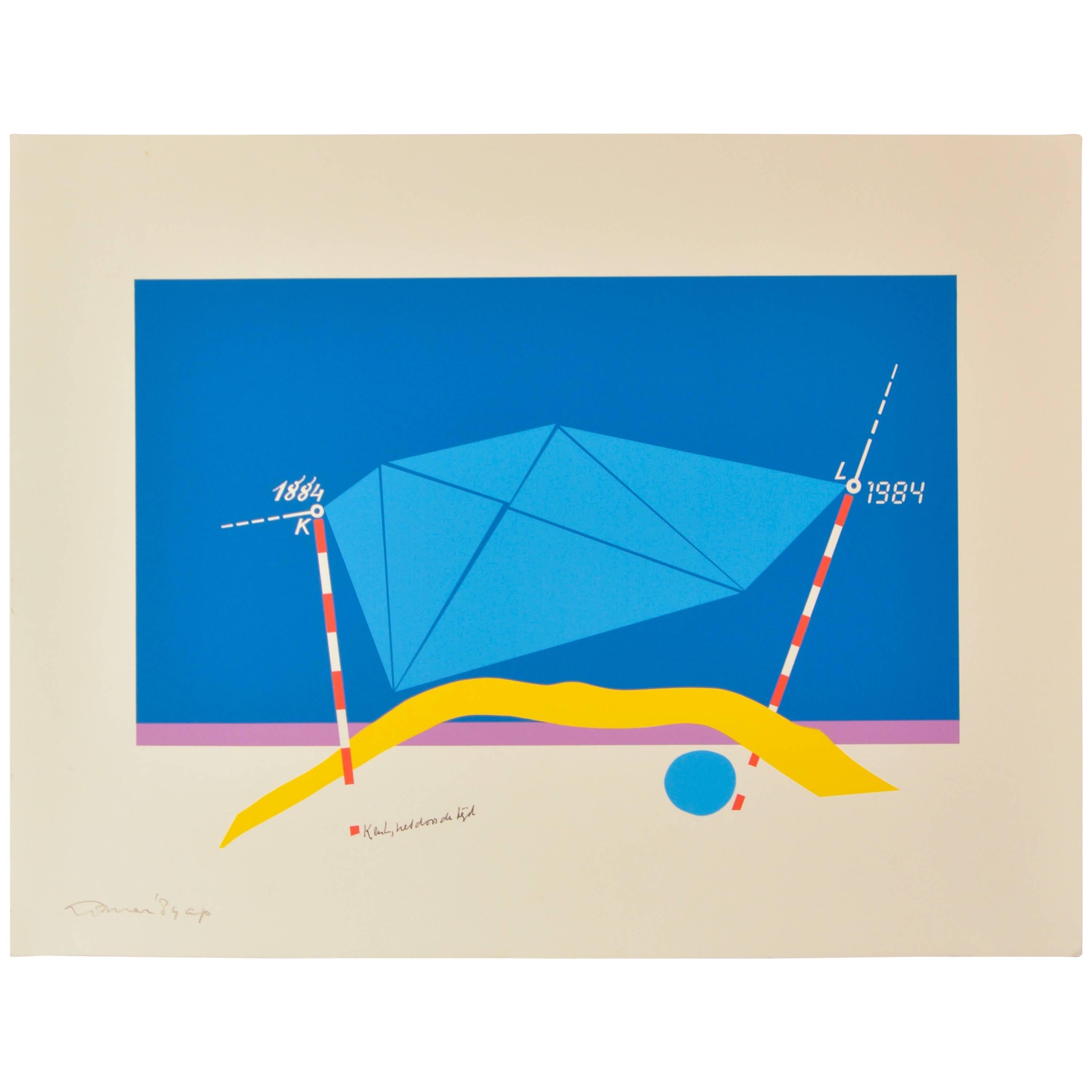 Jan Loman, Signed AP Lithograph For Sale