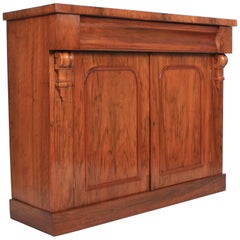 Antique Victorian Walnut Chiffonier Sideboard