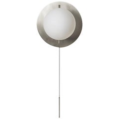 Signal Br Globe Sconce With Pull Chain For At 1stdibs Workstead Signal Sconce In Nickel With Gl Globe And Pull Chain