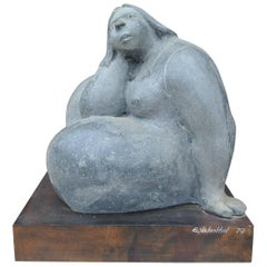 "Woman" Sculpture by Eduardo Valentin