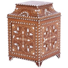Decorative Vintage Anglo Indian Jewelry Box 9