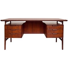 Mid-Century Rosewood Desk by Gunni Omann