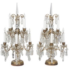 Pair of French Louis XVI Style Girandoles