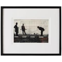Dialogue, Scenery with Three People by Kenji Kitagawa