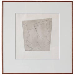 Two and Half Goblets by Ben Nicholson