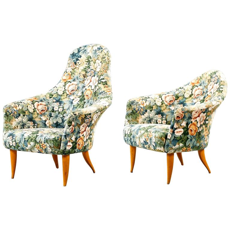 Kerstin Horlin Holmquist Paar Lounge-Sessel Modell Little and Large Adam 1