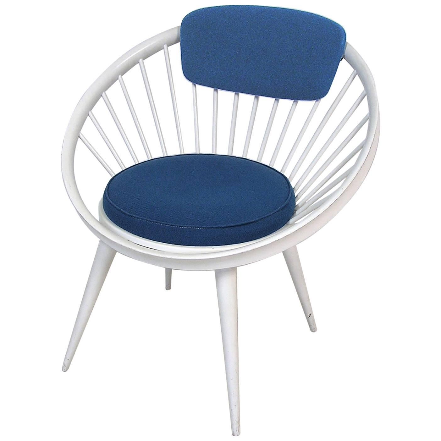 1960s Circle Lounge Chair by Yngve Ekstrom, Italy