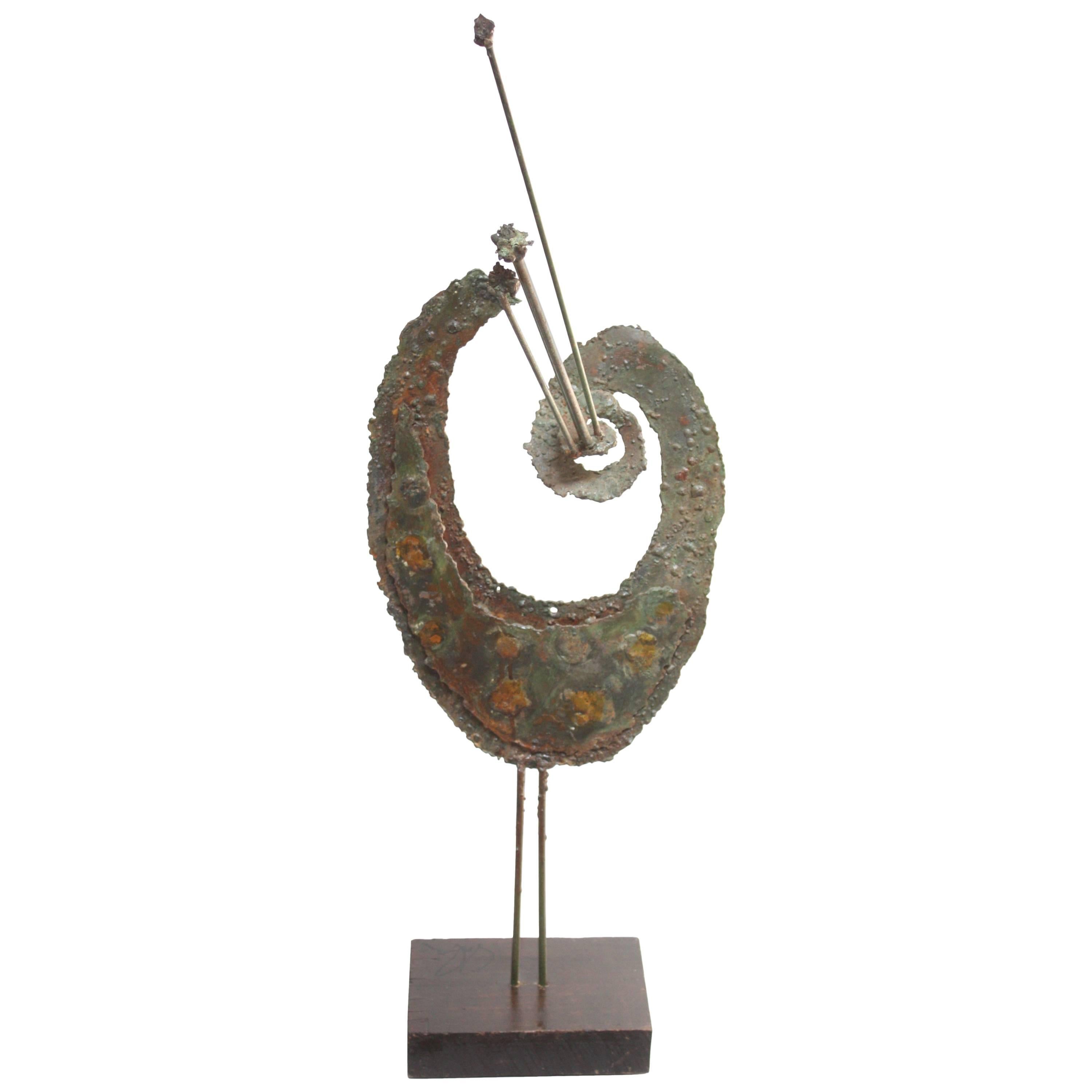 James Bearden Abstract Peacock Sculpture