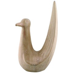 Rörstrand / Rorstrand Stoneware Figure by Gunnar Nylund, Sculptural Bird