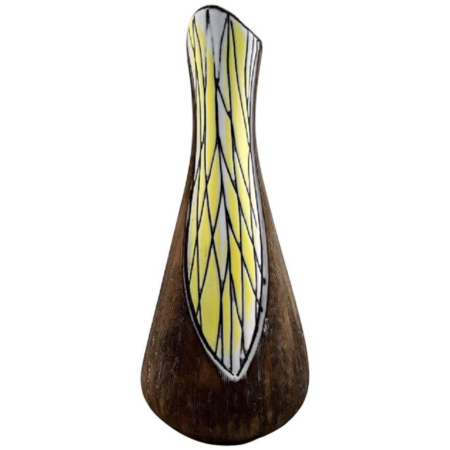 Vase en céramique Mari Simmulson pour Upsala-Ekeby, années 1950-1960.