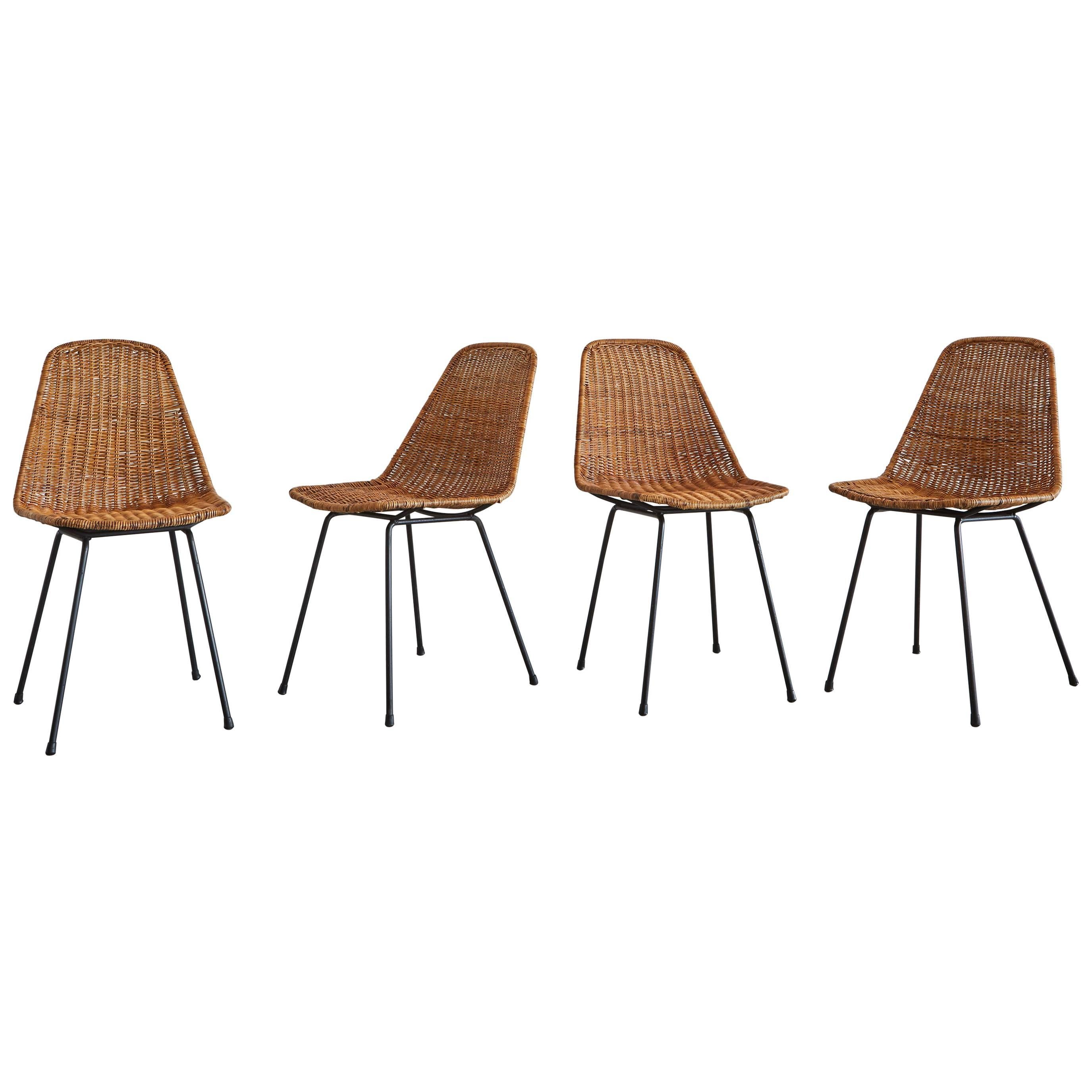 Set of Four Carlo Graffi & Franco Campo Chairs