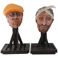 Tupac Shakur, the Notorious B.I.G. Sculptures