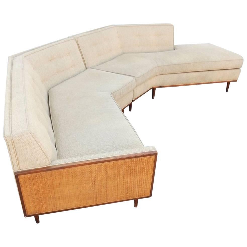 Mid-Century Sectional Sofa in Style of Harvey Probber