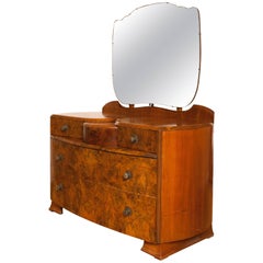 Art Deco Dressing Table with Secret Drawer