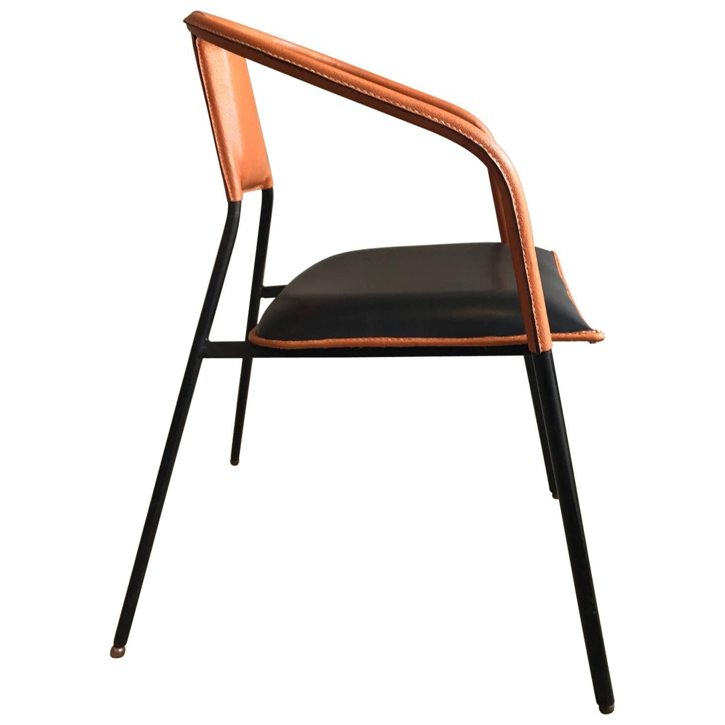 Desk Armchair by Jacques Adnet