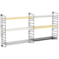 Tomado Two-Bay Wall Hanging Shelves