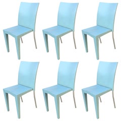 Used Philippe Starck, Six Chairs Miss Global, Edited by Kartell