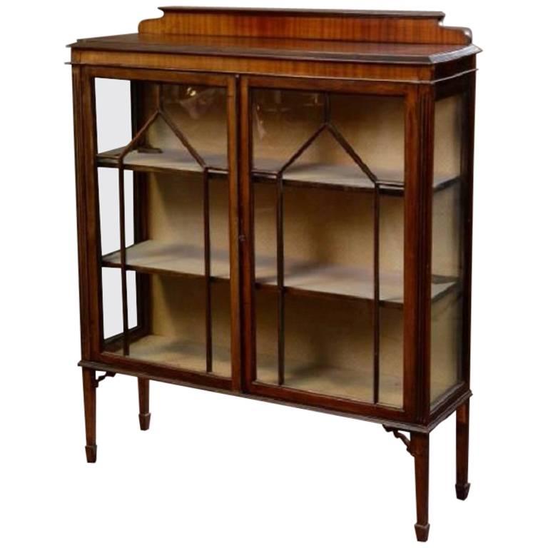 20th Century Vitrine In Mahogany England For Sale At 1stDibs