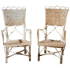 19th Century Wicker Chairs