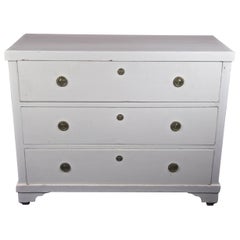 Swedish Gustavian Swedish Chest of Drawers Commode Country Painted Early 1800s