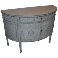 19th Century Demilune Buffet