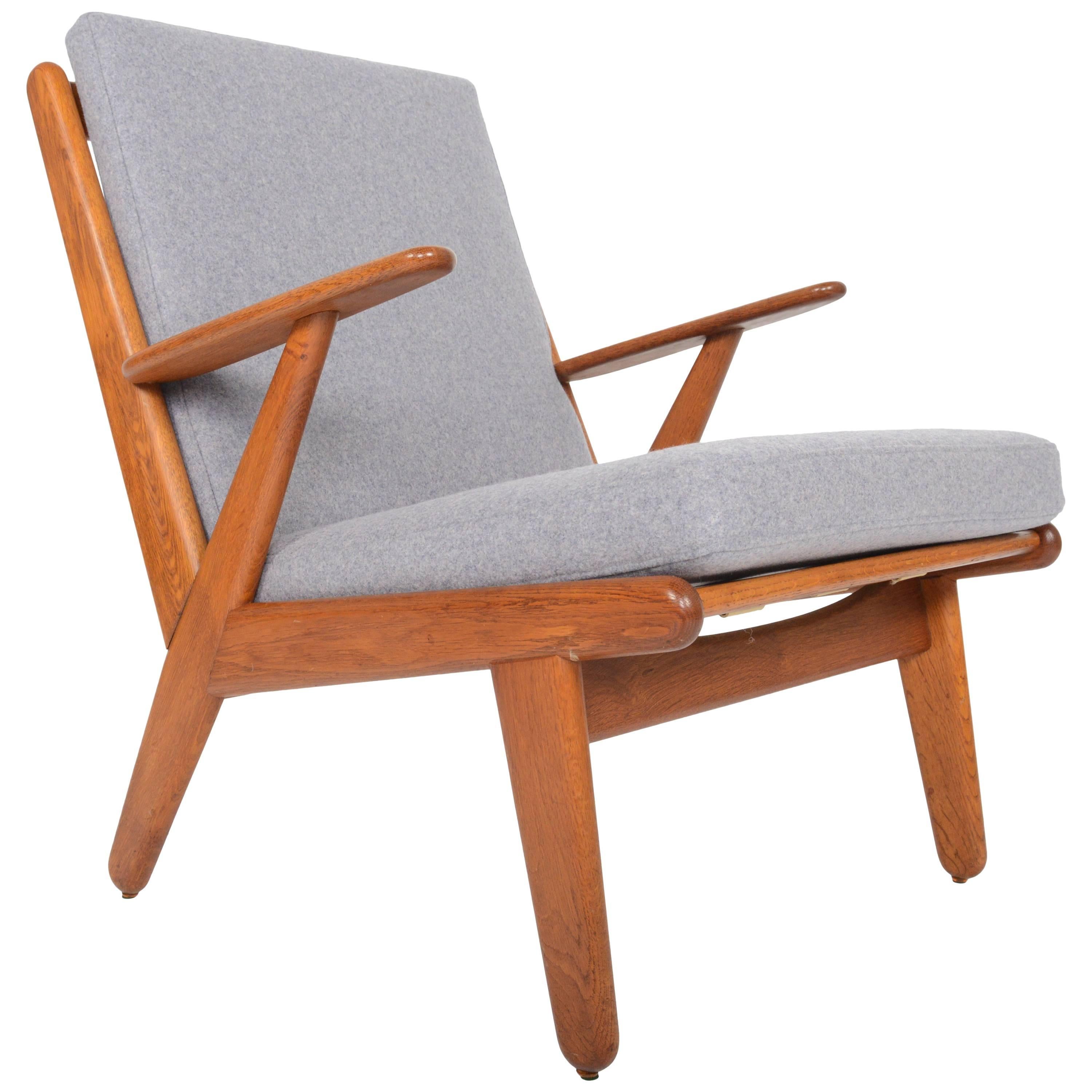 Poul Volther J53 Oak Lounge Chair