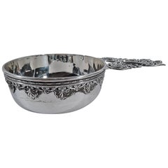 Fancy Classical Sterling Silver Porringer by Whiting