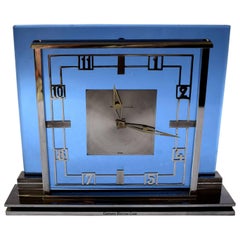 Vintage Art Deco Garrard Jaeger Lecoultre Mantle Clock