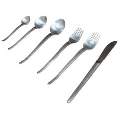 C. Hugo Pott Modernist Flatware, Set for 12