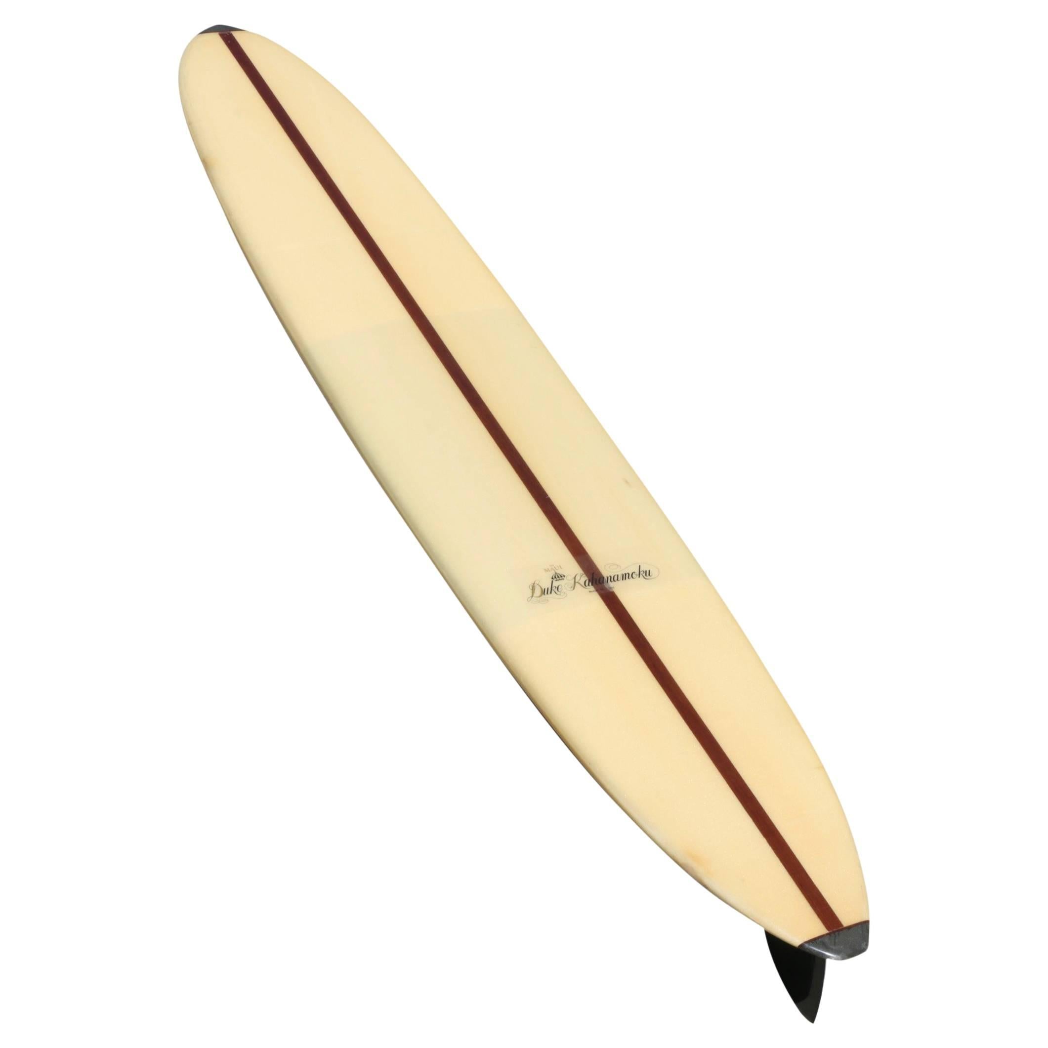 Duke Kahanamoku 1960s Surfboard, All Original Condition, Rare For Sale
