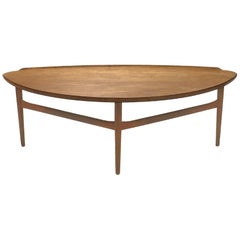 Vintage Finn Juhl Coffee Table by Baker