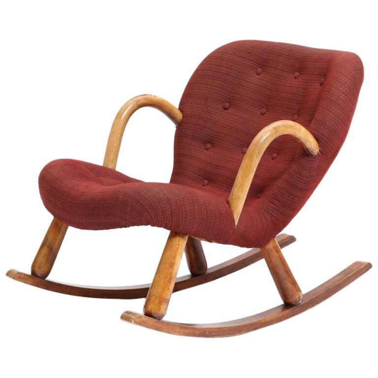 Clam Chair, Philip Arctander For Sale