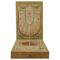 Square Shape Sundial, 18th Century