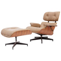 Eames Lounge Chair and Ottoman, 1970s