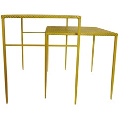 Documented Nesting Tables by Mathieu Mategot France, 1950s 5