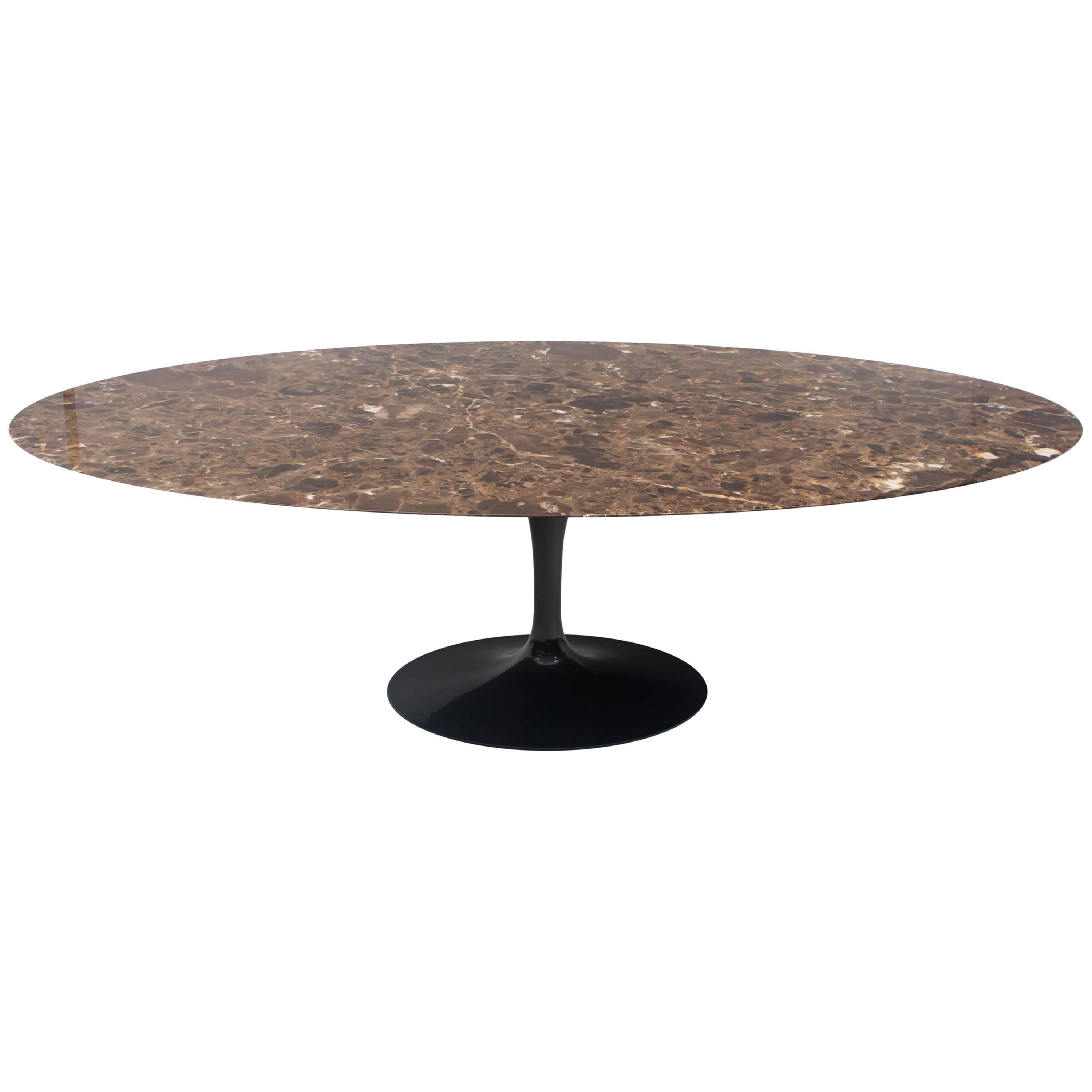 Eero Saarinen Dining Table Espresso Marble