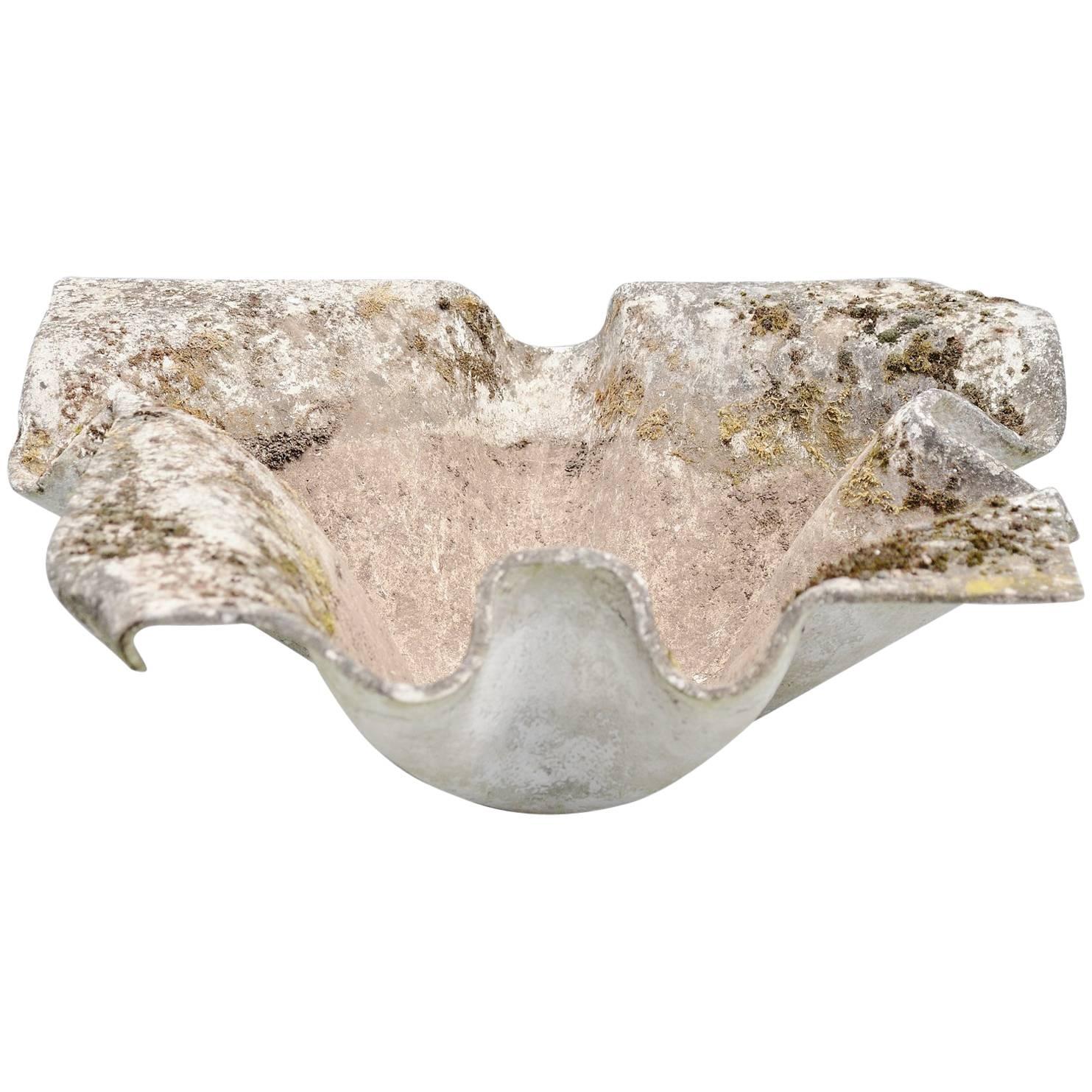 Willy Guhl Extra large Handkerchief Planter Eternit Switzerland, 1960