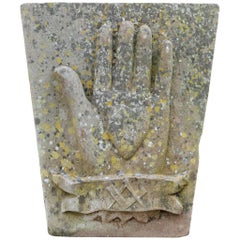 Antique Hand-Carved Sandstone Keystones