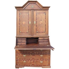 Baroque Secretaire with Inlay Work