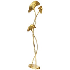Gingko Biloba Floor Lamp, Design Chrystiane Charles Made in France Charles Paris 3