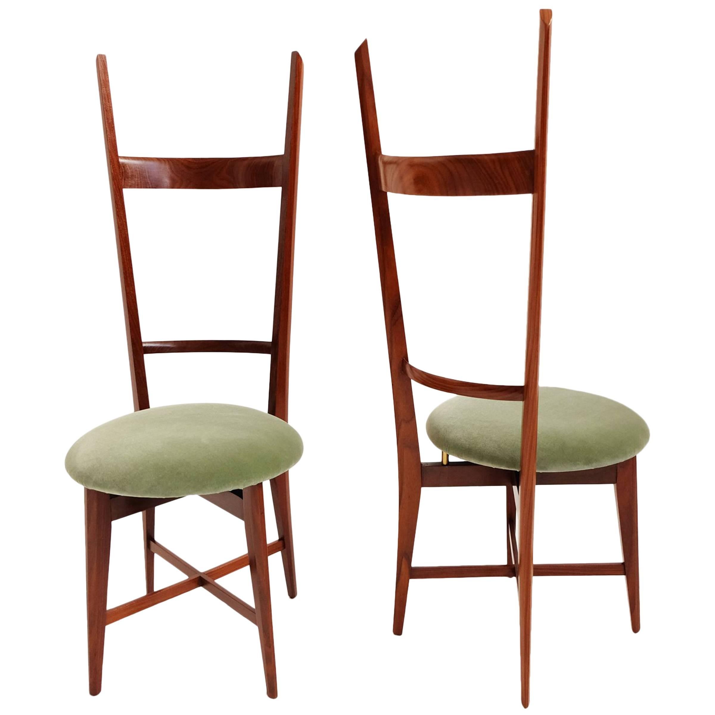 Elegant Pair of Entrance Chairs