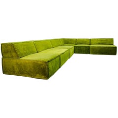 Large Mid-Century COR Trio Seating Group Lounge Modular Sofaset by Team Form 