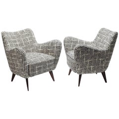 Pair of Perla Armchairs in the style of Veronesi