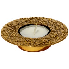 Brass Cast Kutch Tealight Holder