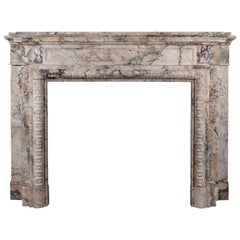 Antique Baroque Revival Fireplace 12