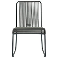 Roda Harp Dining Chair Without Arms for Outdoors/Indoors in 5 Color Combinations