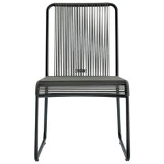 Roda Harp Dining Chair Without Arms for Outdoors/Indoors in 5 Color Combinations